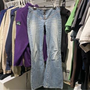 ❌SOLD❌ Vintage 90s Silver Jeans